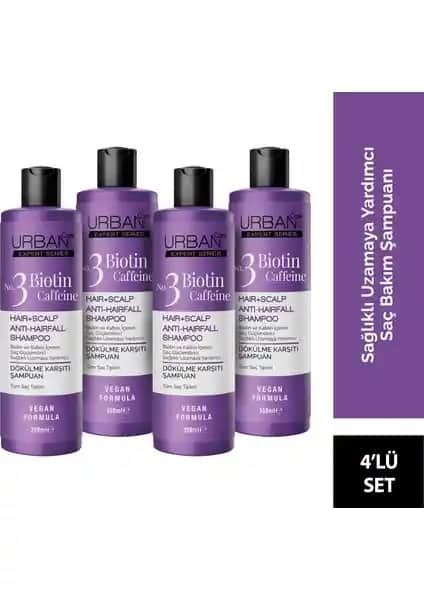Urban Care Expert Biotin ve Kafein Şampuanı Saç Sağlığını Güçlendiren Etkili Formül