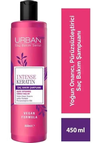 Urban Care Intense Keratin Şampuanı ile Yıpranmış Saçlar İçin Derinlemesine Bakım ve Parlaklık Sağlama