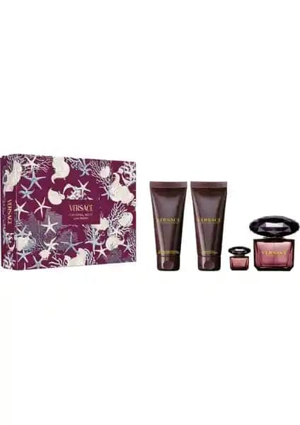 Versace Crystal Noir Parfüm Seti: Kalıcı ve Çekici Kokular İçin Ideal Seçenek