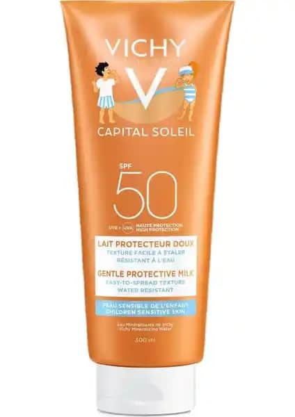 Vichy Capital Soleil SPF50+ Çocuklar İçin Güneş Koruyucu Sütü Özellikleri ve Kullanımı