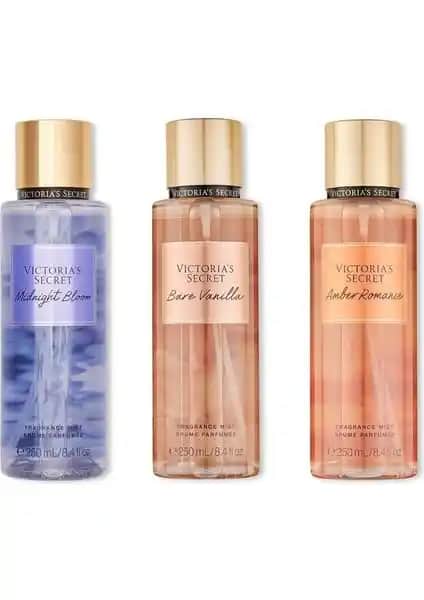 Victoria's Secret Üçlü Vücut Spreyi Seti: Farklı Kokular ve Güzellik Deneyimi