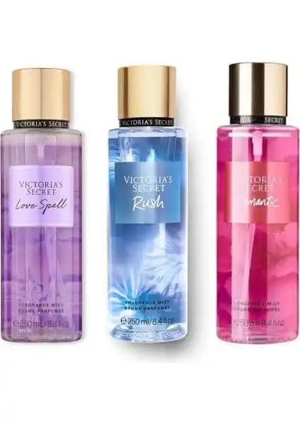 Victoria’s Secret Love Spell-Rush-Romantic Vücut Spreyi Üçlü Seti Detaylı İnceleme ve Analizi