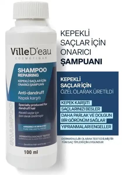 VilleD'eau Kepekli Saçlar İçin Onarıcı ve Arındırıcı Vegan Şampuan İncelemesi