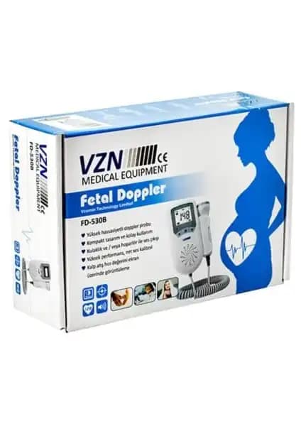 Vzn Fetal Doppler 530b: Güvenilir ve Taşınabilir Bebek Kalp Atışları Dinleme Cihazı