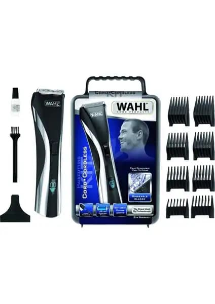 Wahl 9600 Hibrit Saç ve Sakal Kesme Makinesi: Çok Fonksiyonlu ve Kablosuz Kullanım Özelliğiyle