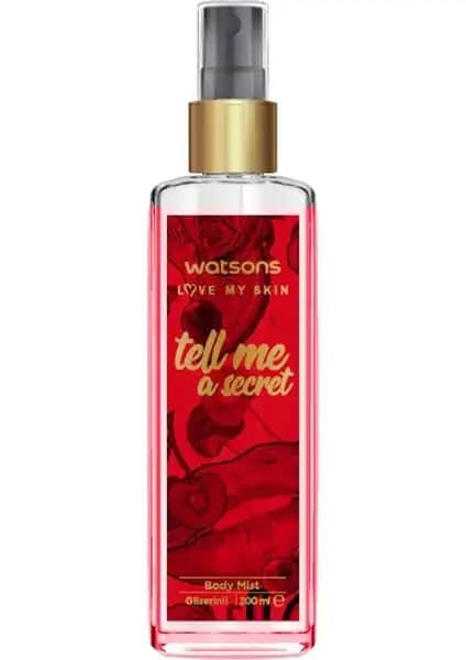 Watsons Tell Me A Secret Vücut Spreyi: Enerjik ve Tatlı Koku Deneyimi