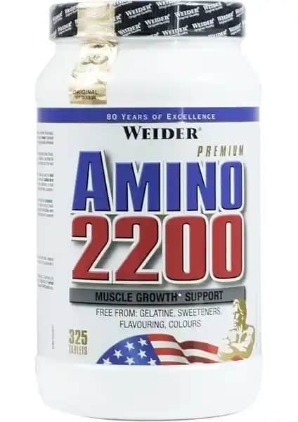 Weider Amino 2200: Kas Gelişimini Destekleyen Güçlü ve Etkili Amino Asit Takviyesi