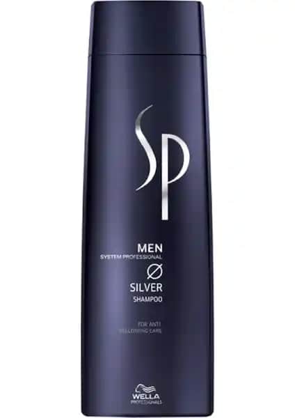 Wella Sp Men Silver Beyaz Saçlara Özel Şampuan Renk Koruma ve Parlaklık Sağlayan Erkekler İçin Ürün