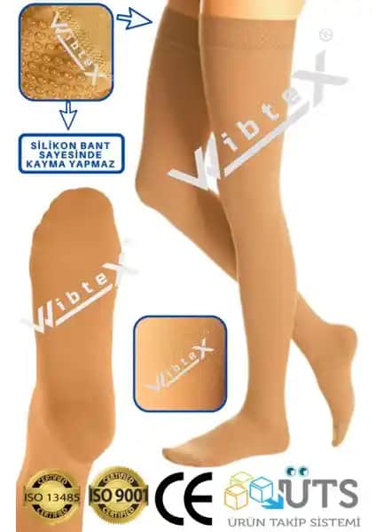Wibtex Diz Üstü Varis Çorabı Sağlıklı Dolaşım ve Damar Destekleyici Ürün Özellikleri
