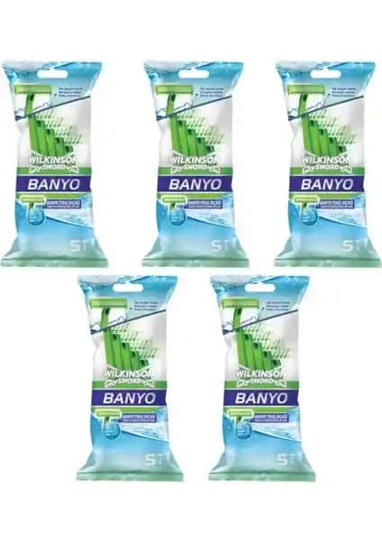 Wilkinson Sword Banyo 5Li Paket: Yüksek Kalite ve Pratik Kullanım İçin Uygun Tıraş Jiletleri