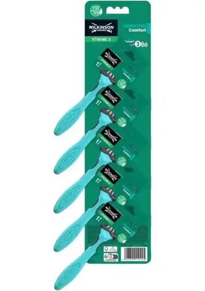 Wilkinson Sword Xtreme 3 Kartela: Yüksek Performanslı ve Ekonomik Tıraş Bıçağı