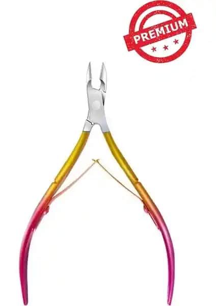 Xolo Neon Kırmızı Cobalt İnce Ağız Profesyonel Manikür Bileyli Et Pensi Ürün Tanıtımı ve Özellikleri