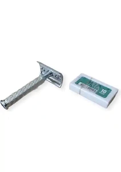 Yuma Lüx Tıraş Aparatı ve Derby Usta 10 Lu Bıçak ile Profesyonel ve Hijyenik Tıraş Deneyimi