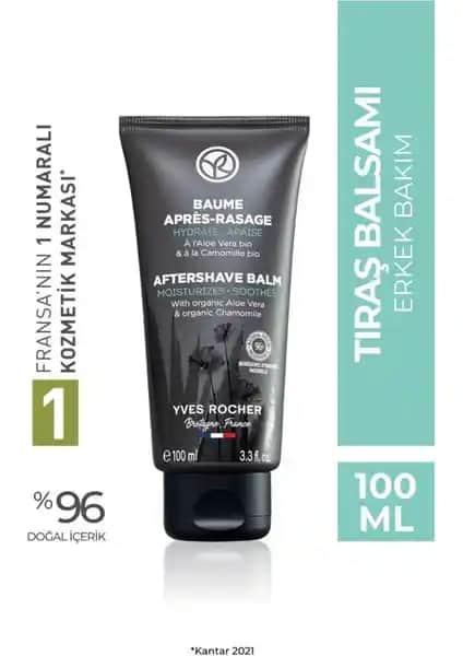 Yves Rocher Erkek Tıraş Sonrası Balsamı: Doğal ve Ferahlatıcı Bakım Ürünü