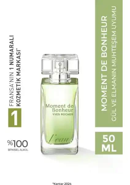 Yves Rocher Moment De Bonheur Leau Kadın Çiçeksi Ferah Parfüm 50 ml