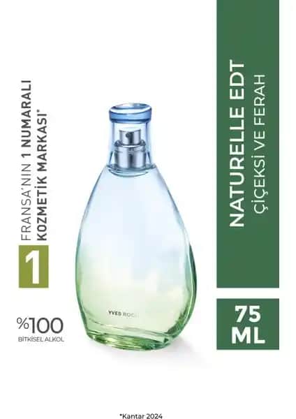 Yves Rocher Naturelle Edt 75 Ml Doğal ve Hafif Kadın Parfümü Günlük Kullanım İçin