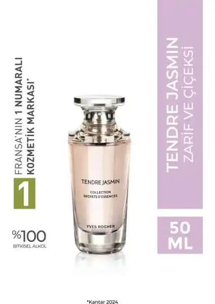 Yves Rocher Tendre Jasmin 50 ml Kadınlar için Çiçeksi ve Feminen Parfüm