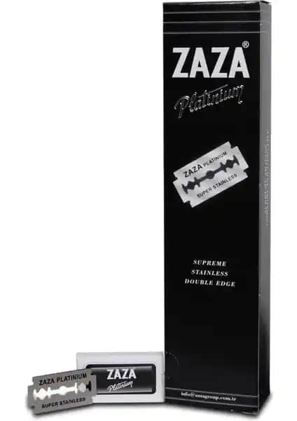 Zaza Platinum Çift Taraflı Yaprak Jilet: Dayanıklı ve Konforlu Tıraş Deneyimi