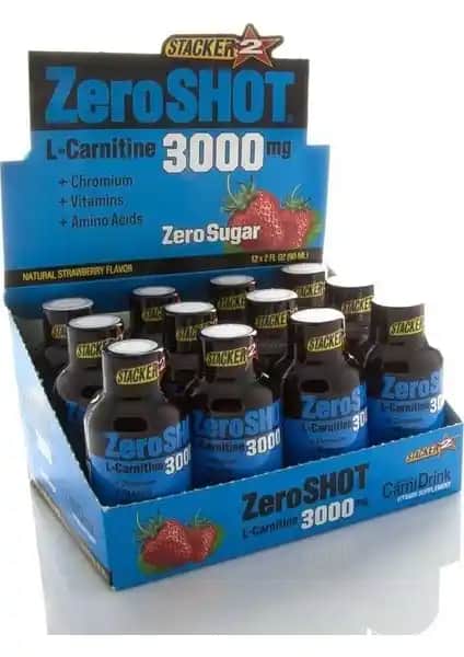 ZeroShot L-Carnitin 3000 Mg ile Enerji ve Yağ Yakımını Destekleyen Spor Takviyesi