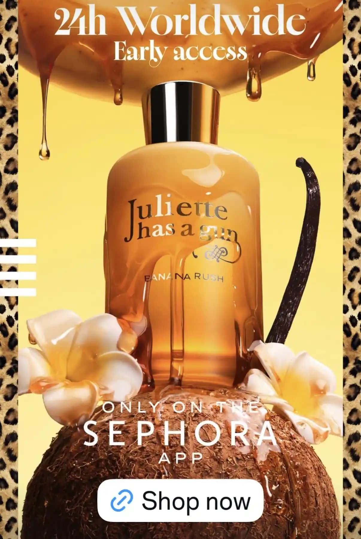 Juliette Has a Gun Banana Rush Parfümü: Muz ve Akçaağaç Şurubu Notalarıyla Tatlı Bir Koku Deneyimi