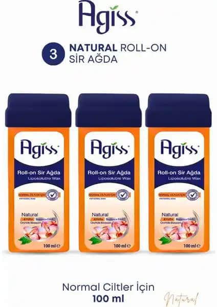 Agiss Roll-On Sir Ağda: Doğal İçerikli ve Pratik Tüy Dökücü Çözüm