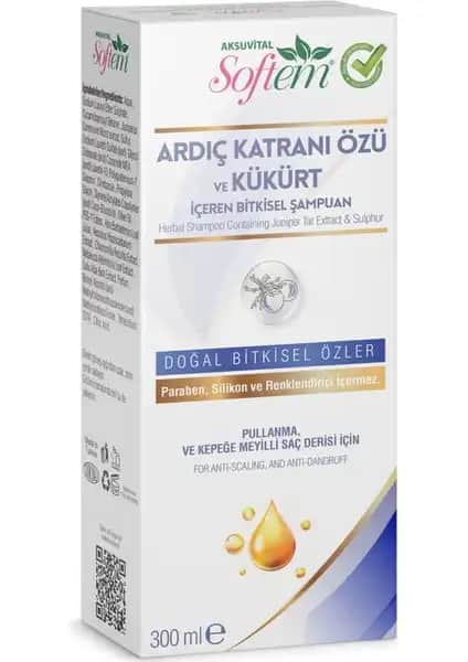 Aksu Vital Ardıç Katranlı Kükürtlü Şampuan: Saç Dökülmesine Karşı Doğal Çözüm
