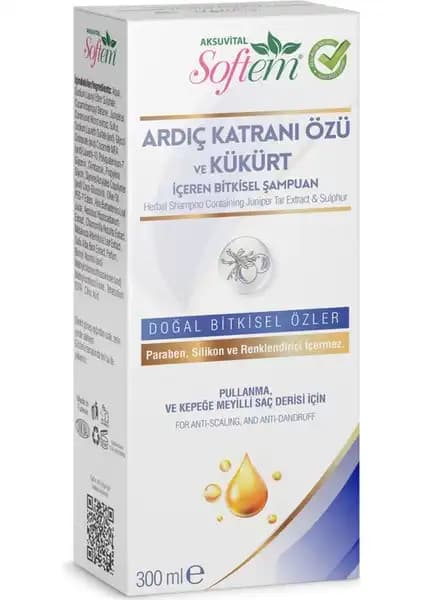 Aksu Vital Ardıç Katranlı Kükürtlü Şampuan: Saç Dökülmesine Karşı Doğal Çözüm