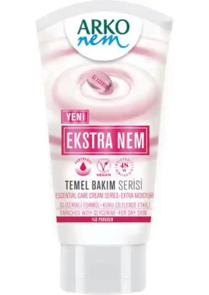 Arko Nem Ekstra Nemlendirici El ve Vücut Kremi: Yoğun Nemlendirme ve Cilt Onarımı İçin Uygun