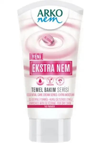 Arko Nem Ekstra Nemlendirici El ve Vücut Kremi: Yoğun Nemlendirme ve Cilt Onarımı İçin Uygun