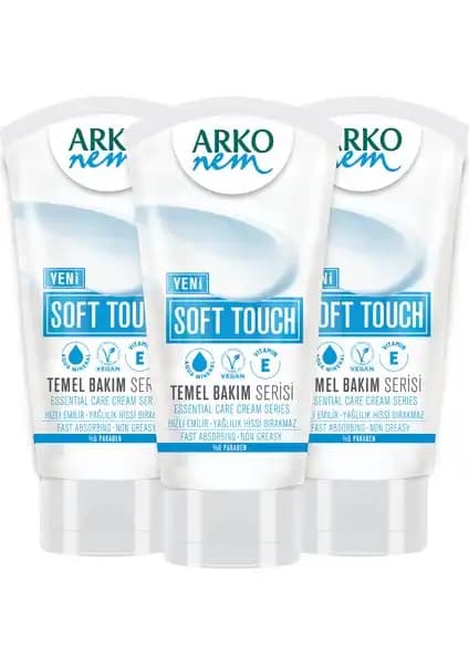 Arko Nem Soft Touch El Kremi: Günlük Kullanım İçin Hafif ve Etkili Nemlendirici