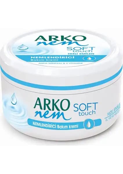 Arko Nem Soft Touch El ve Vücut Kremi: Günlük Nemlendirme ve Cilt Bakımında Etkili Çözüm