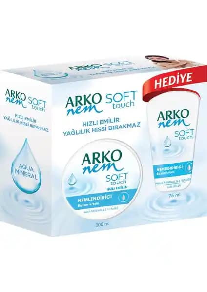 Arko Nem Soft Touch Nemlendirici Bakım Kremi: Günlük Kullanım İçin Etkili ve Hafif Formül