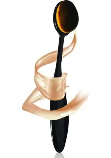 ARVACY Oval Makyaj Fırçası: Çok Yönlü, Hassas Ciltler İçin Ergonomik Tasarım