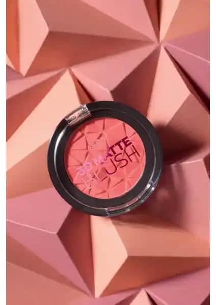Avon 3D Matte Blush Peach: Yüksek Pigmentli Doğal Görünüm İçin Mükemmel Allık