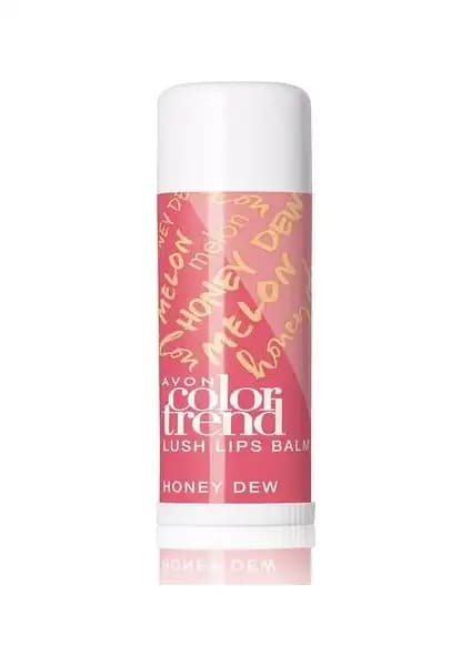 Avon Color Trend Lush Dudak Balmı Honey Dew - Nemlendirici ve Parlaklık Sağlayan Doğal Dudak Bakımı