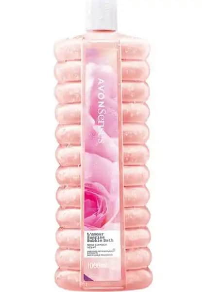 Avon L'amour Sunrise Gül ve Kehribar Kokulu Banyo Köpüğü: Rahatlatıcı ve Doğal Banyo Deneyimi