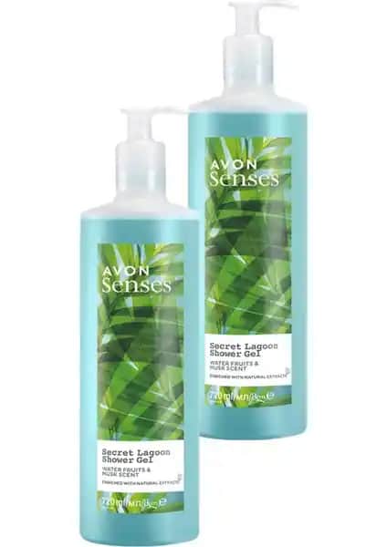 Avon Lagoon Nemlendirici Duş Jeli 720 ml 2'li Set: Doğal ve Ferahlatıcı Temizlik Deneyimi