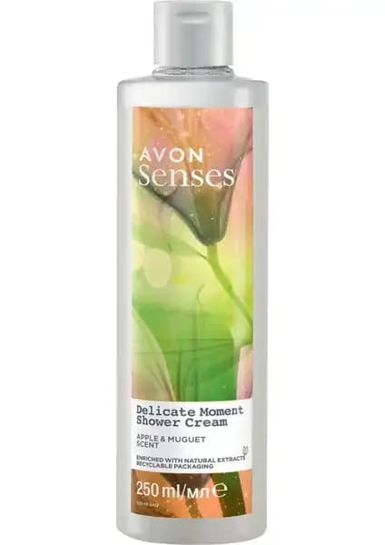 Avon Senses Delicate Moment Elma ve Müge Kokulu Krem Duş Jeli İncelemesi ve Kullanıcı Yorumları
