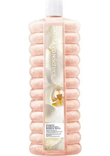 Avon Simply Luxurious Beyaz Şeftali ve Vanilya Orkide Kokulu Banyo Köpüğü Ürün Tanıtımı ve Özellikleri