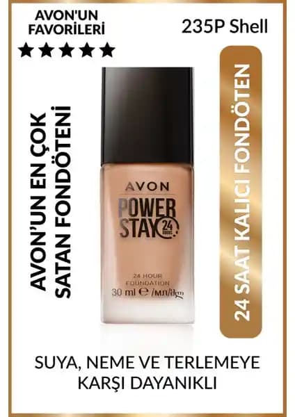 Avon True Power Stay Fondöten: Uzun Süreli, Suya Dayanıklı ve Mat Bitişli