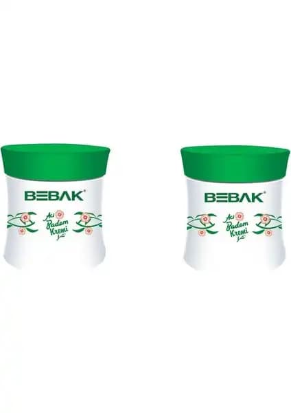 Bebak Acı Badem Krem 70GR Büyük Boy Doğal ve Çok Amaçlı Cilt Bakım Ürünü