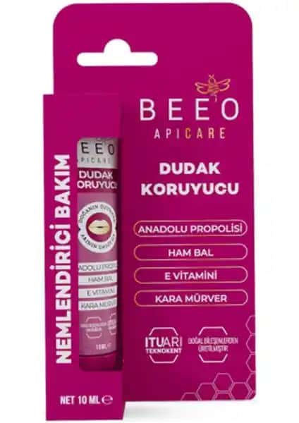 BEE'O Dudak Koruyucu Nemlendirici K.Mürver: Doğal ve Güvenilir Dudak Bakım Ürünü