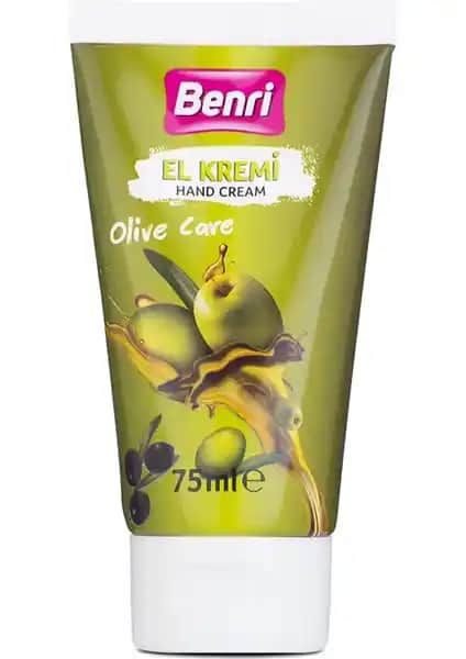 Benri Olive Care El Kremi: Günlük Kullanım İçin Etkili ve Pratik El Bakım Kremi