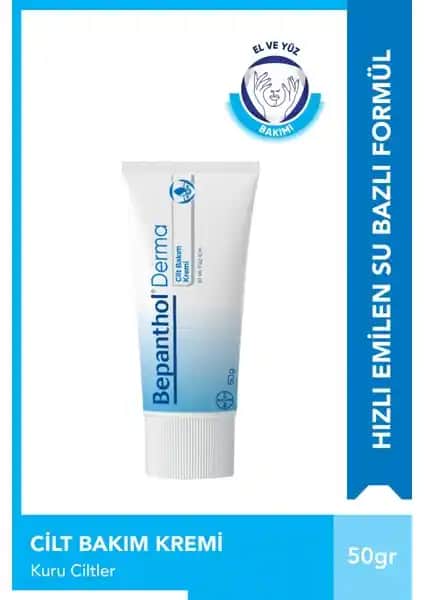 Bepanthol Cilt Bakım Kremi: Nemlendirme ve Yumuşatma Özellikleriyle Güvenilir Cilt Bakımı