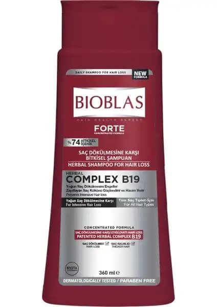 Bioblas Forte Şampuan: Doğal İçeriğiyle Saç Dökülmesine Karşı Etkili Çözüm