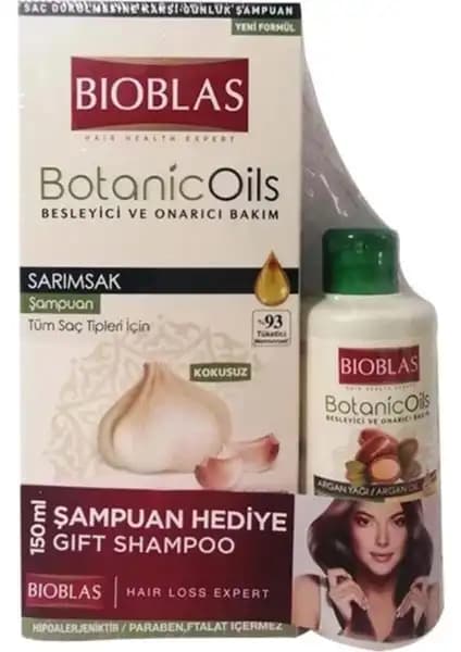 Bioblas Sarımsaklı ve Argan Yağlı Şampuanlar: Saç Sağlığını Destekleyen Doğal Formüller