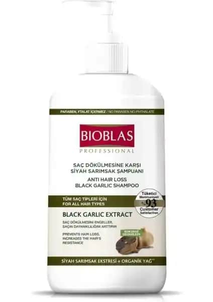 Bioblas Siyah Kara Sarımsak Şampuanı: Saç Güçlendirme ve Dökülme Azaltma Özellikleri
