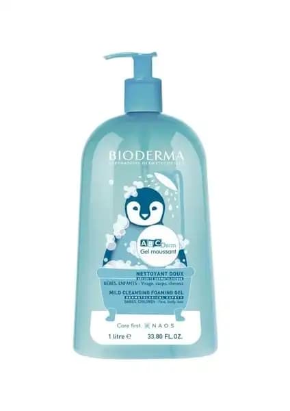 Bioderma Abcderm Foaming Cleanser 1Litre: Hassas Ciltler İçin Güvenilir Temizlik Çözümü