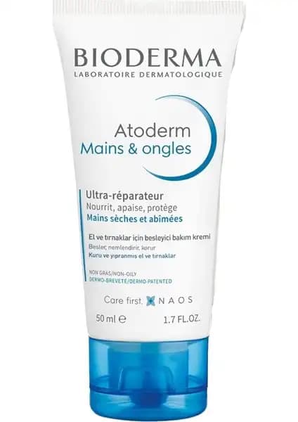 Bioderma Atoderm Ultra-Nourishing Krem Eller ve Tırnaklar için etkili nemlendirici çözüm