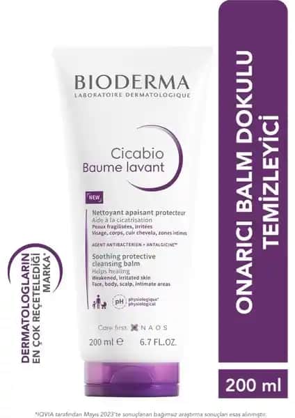 Bioderma Cicabio Temizleme Balmı: Hassas ve Hasar Görmüş Ciltler İçin Onarıcı Çözüm